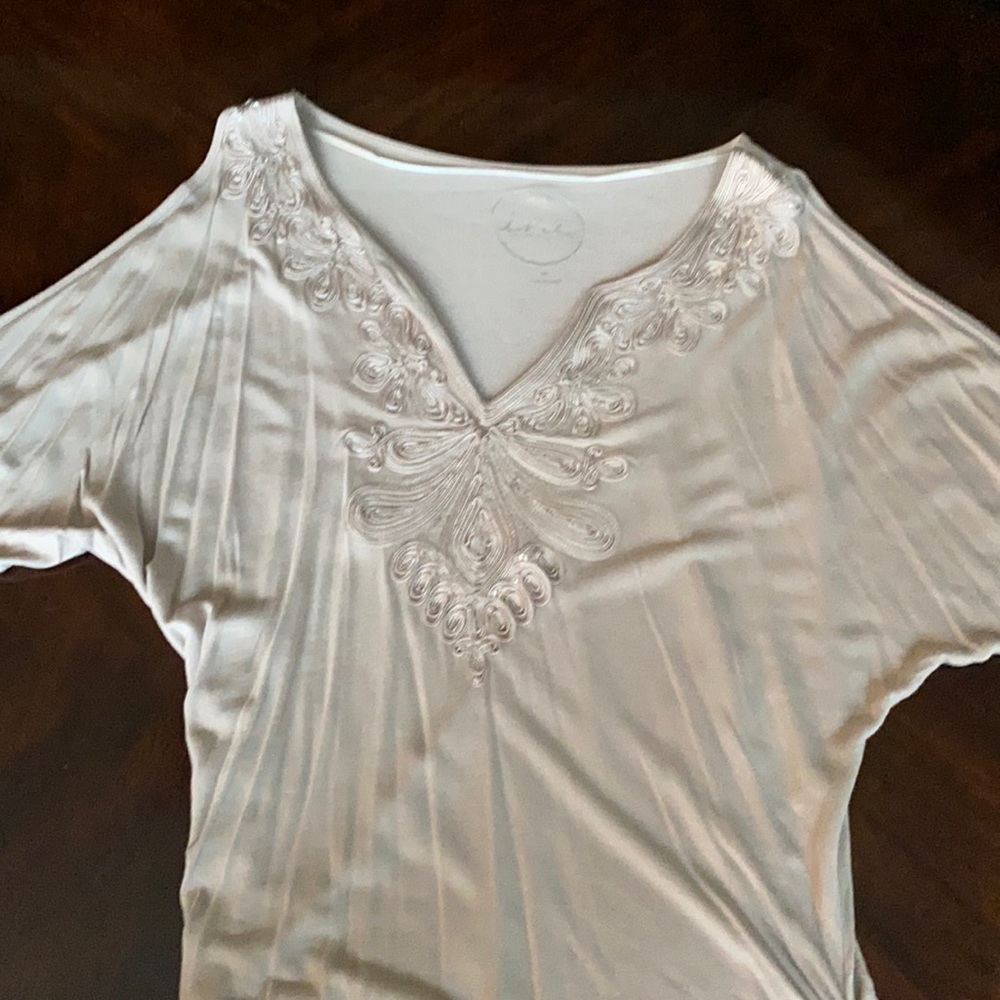 INC Cold-Shoulder Blouse